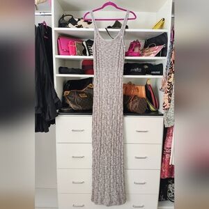 Free people knit tank maxi dress